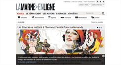 Desktop Screenshot of marne.fr